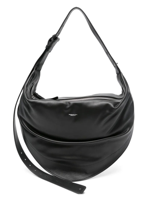 FEDERICO CINA Tortellino leather shoulder bag - Black