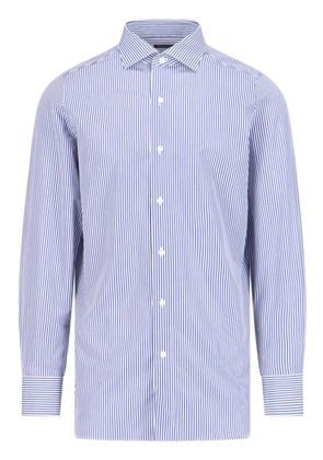 Finamore 1925 Napoli striped shirt - Blue