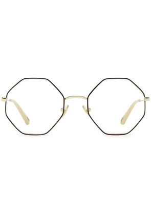 Chloé Eyewear geometric-frame glasses - Red