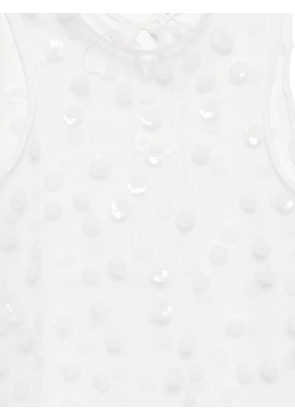 Cecilie Bahnsen Utania vest - White