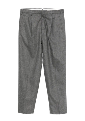 Incotex wool blend straight-leg trousers - Grey