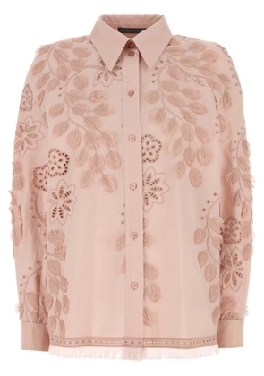 Alberta Ferretti poplin shirt - Pink