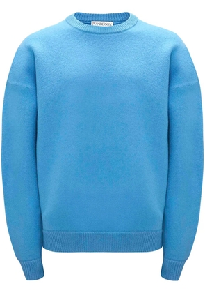 JW Anderson crew-neck merino jumper - Blue