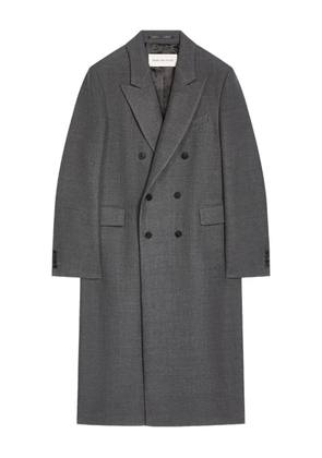 DRIES VAN NOTEN double-breasted wool coat - Grey