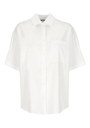 MSGM patch-pocket shirt - White