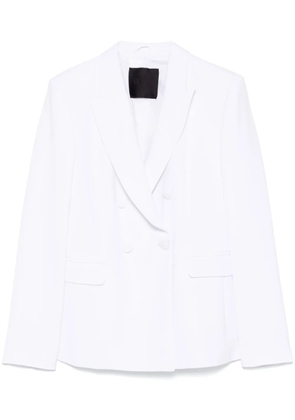 LIU JO double-breasted blazer - White