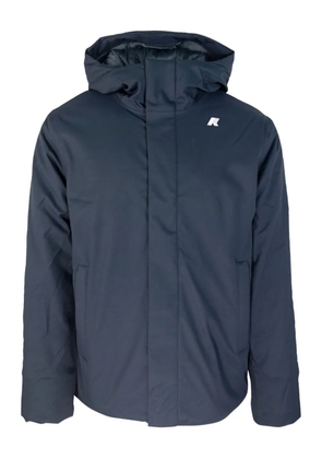 K-Way hooded zip-front jacket - Blue