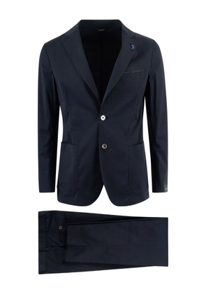 Tombolini two-button patch-pocket suit - Blue