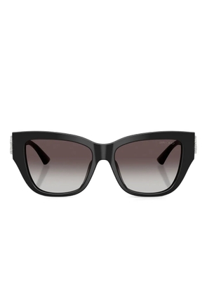 Jimmy Choo Eyewear crystal-embellished cat-eye sunglasses - Black