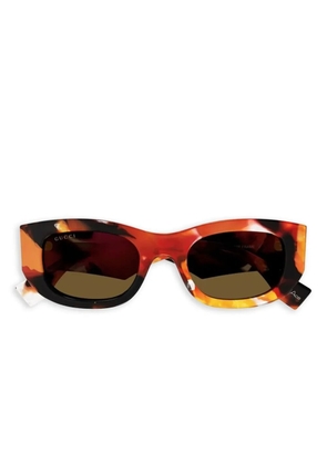 Gucci Eyewear logo sunglasses - Orange