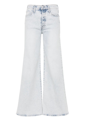MOTHER The Tomcat Roller high-rise wide-leg jeans - Blue