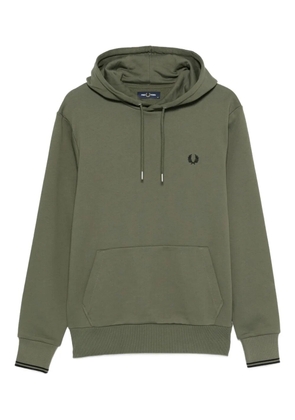 Fred Perry laurel-wreath hoodie - Green