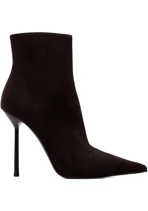 Le Silla 130mm pointed-toe stiletto boots - Brown