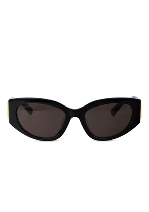 Balenciaga Eyewear Bossy round-frame sunglasses - Black