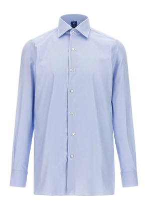 Finamore 1925 Napoli button-cuffed cotton shirt - Blue