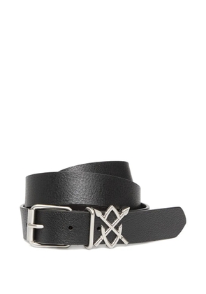 Daily Paper Shield buckle belt - Black