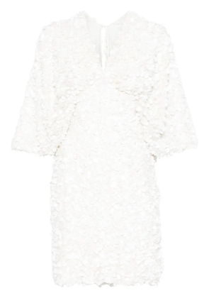 ROTATE BIRGER CHRISTENSEN wide sleeve mini dress - White