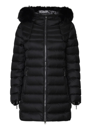Colmar logo-appliqué padded coat - Black