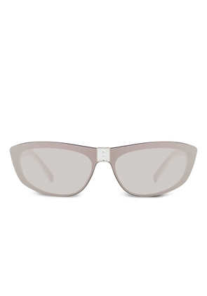 Givenchy Eyewear geometric-frame sunglasses - Brown