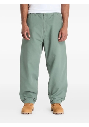 Carhartt WIP logo-patch trousers - Green