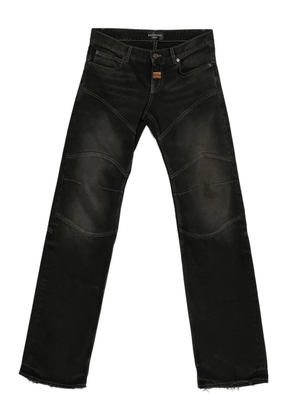Balenciaga panelled raw-edge jeans - Black