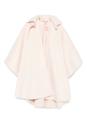 Ermanno Scervino hooded cape coat - Pink