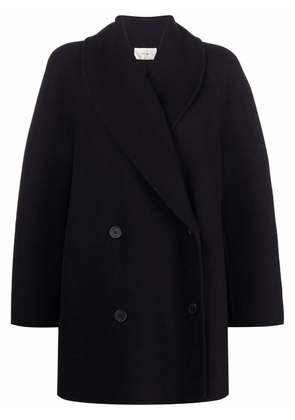 The Row Polli double-breasted coat - Black