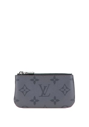 Louis Vuitton Pre-Owned 2023 Monogram Eclipse Reverse Trio Messenger Key Pouch coin pouch - Grey
