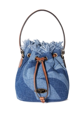 PUCCI Yummy bucket bag - Blue