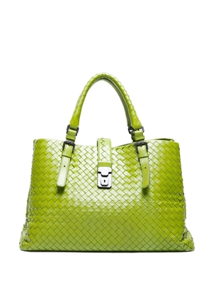 Bottega Veneta Pre-Owned Roma intrecciato tote bag - Green
