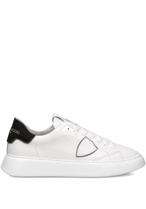 Philippe Model Paris leather lace-up sneakers - White