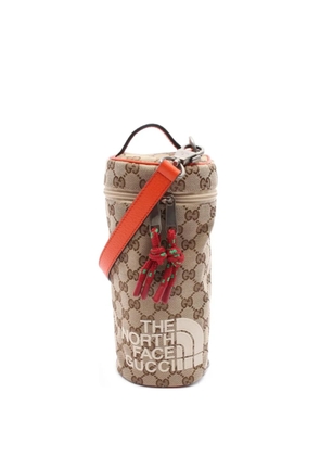 Gucci Pre-Owned × THE NORTH FACE 2010s GG canvas handbag - Neutrals