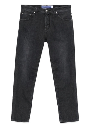 Jacob Cohën pocket-square jeans - Black