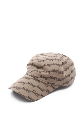 Balenciaga Pre-Owned monogram chain cap - Neutrals