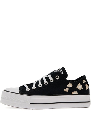 Converse Chuck Taylor leopard-print platform sneakers - Black