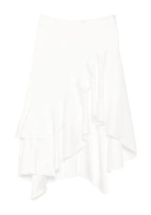 tout a coup Ruffled skirt - White