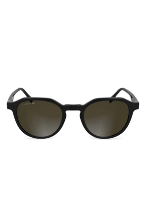 Lacoste logo-print sunglasses - Black