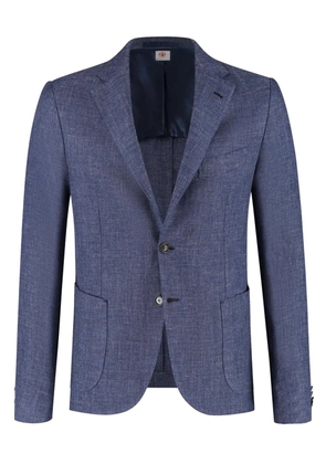Luigi Borrelli single-breasted blazer - Blue