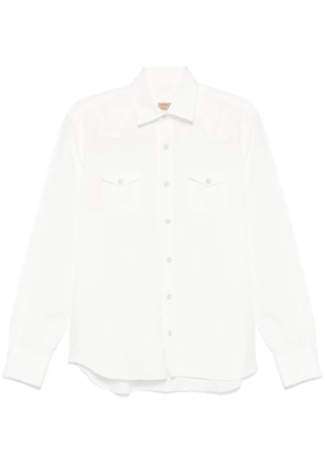 Barba panelled shirt - White