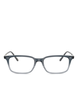 Oliver Peoples Neylan rectangle-frame glasses - Blue