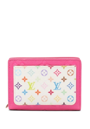 Louis Vuitton Pre-Owned 2010-2025 Takashi Murakami Monogram Empreinte and Multicolore Portefeuille Claire small wallets - Pink