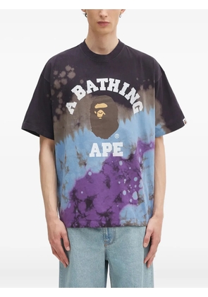 A BATHING APE® tie-dye T-shirt - Blue