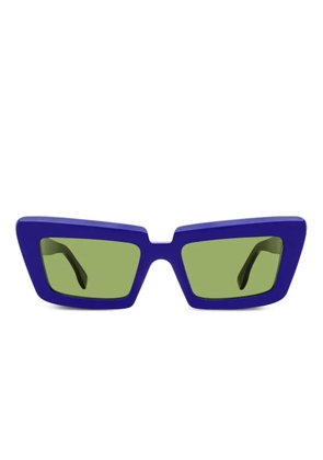 Retrosuperfuture Coccodrillo pointed-edge sunglasses - Blue