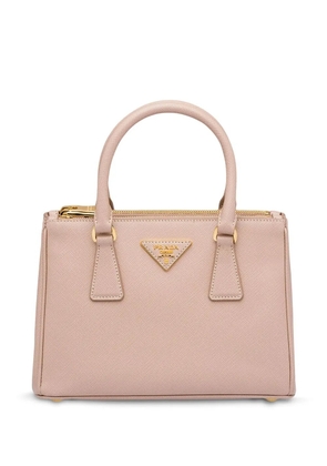 Prada small Galleria leather tote bag - Neutrals