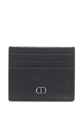 Christian Dior Pre-Owned 2022-2024 Grained Calfskin CD Icon card holder - Black