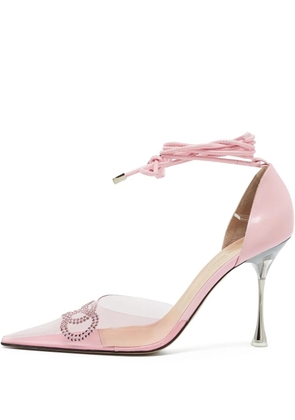 MACH & MACH pre-owned 100mm embellished pumps - Pink