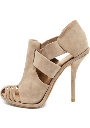 Balenciaga Pre-Owned 120mm strappy pumps - Neutrals
