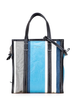 Balenciaga Pre-Owned 2017 S Lambskin Bazar Shopper satchel - Blue