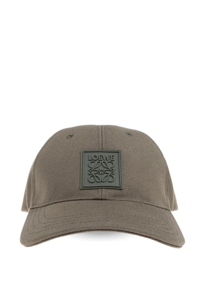 LOEWE logo-patch baseball cap - Green