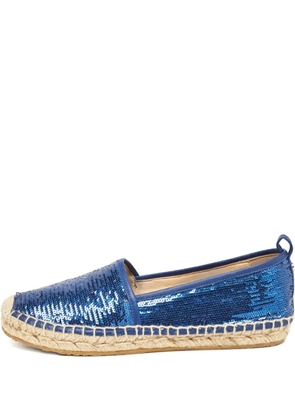 Jimmy Choo Pre-Owned 2024 sequinned espadrilles - Blue